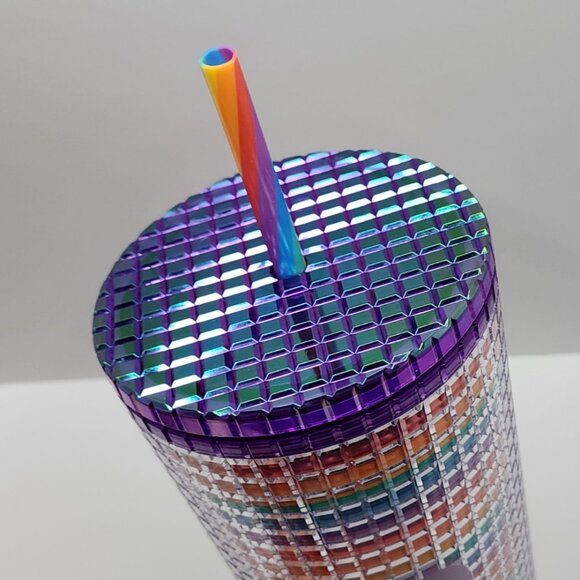 Disney Pride Collection Starbucks® Tumbler with Straw – Purple Mickey Mouse - Picture 6 of 7